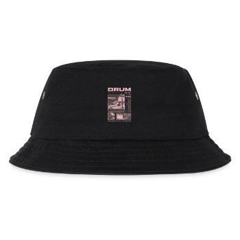 Rock Drummer Drum Player Streetwear - Kids’ Bucket Hat - black - Front