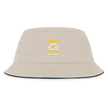 53 Jahre Beziehung Jahrestag Hochzeitstag  - Kinder Bucket Hat - Natur/Navy - Vorne