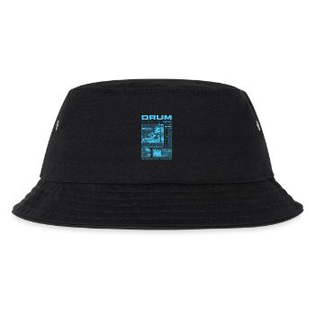 Rock Drummer Drum Player Streetwear - Kids’ Bucket Hat - black - Front
