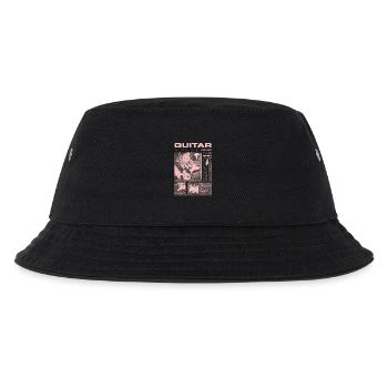 Gitarrist, Rockgitarrist, Streetwear-Musiker - Kinder Bucket Hat - Schwarz - Vorne