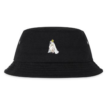 Papagei Braut Schleier Hochzeit - Kinder Bucket Hat - Schwarz - Vorne