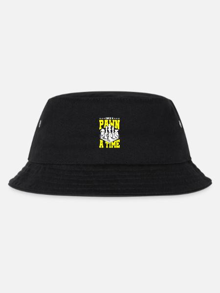 Une fois un pion à la fois – Chemise d’échecs - Bob Enfant - noir
