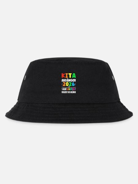 Kita Abgänger 2026 Legende Verlässt das Gelände - Kinder Bucket Hat - Schwarz