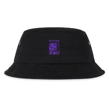 Gitarrist, Rockgitarrist, Streetwear-Musiker - Kinder Bucket Hat - Schwarz - Vorne