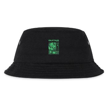 Gitarrist, Rockgitarrist, Streetwear-Musiker - Kinder Bucket Hat - Schwarz - Vorne