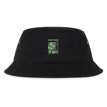 Gitarrist, Rockgitarrist, Streetwear-Musiker - Kinder Bucket Hat - Schwarz - Vorne