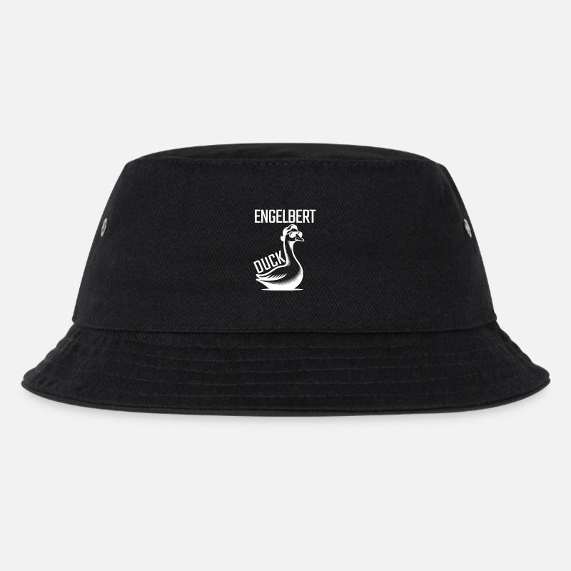 Engelbert Duck - Kids’ Bucket Hat - black