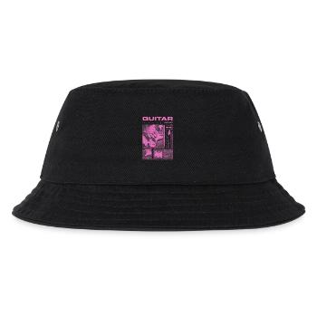 Gitarrist, Rockgitarrist, Streetwear-Musiker - Kinder Bucket Hat - Schwarz - Vorne