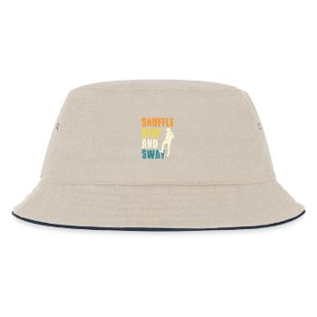 Shuffle Step und Sway - Kinder Bucket Hat - Natur/Navy - Vorne