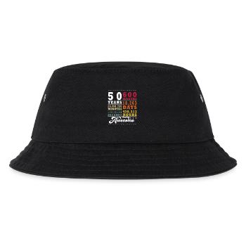 50 Jahre Fünfundvierzigster Geburtstag - Kinder Bucket Hat - Schwarz - Vorne