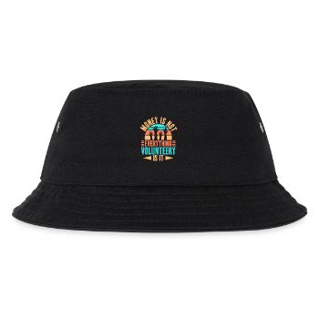 Volunteer Appreciation Money Is Not Everything - Kids’ Bucket Hat - black - Front