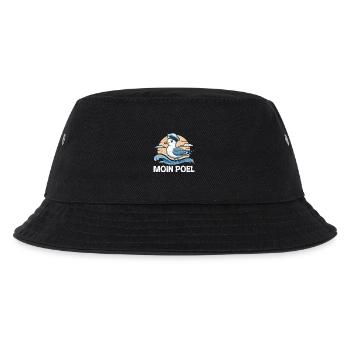 Mer Baltique MOIN POEL Souvenir Mouette Drôle - Bob Enfant - noir - Devant