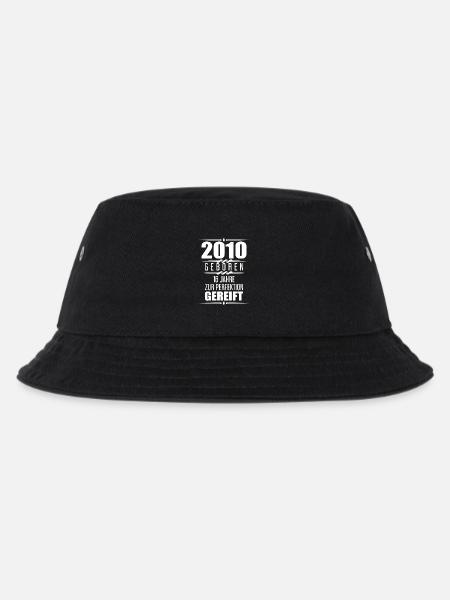 2010 16 Jahre Spruch Geschenk zum 16. Geburtstag - Kinder Bucket Hat - Schwarz