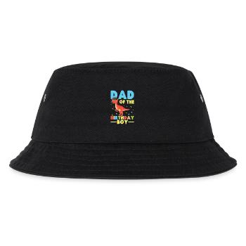 Pachycephalosaurus Papa Geburtstagskind - Kinder Bucket Hat - Schwarz - Vorne