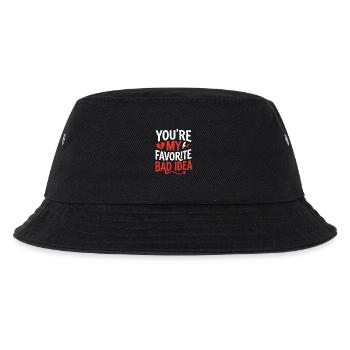 Meine Lieblingsschlechte Idee - Kinder Bucket Hat - Schwarz - Vorne