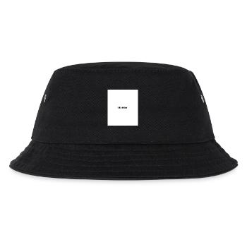 Kaffee Modus An - Kinder Bucket Hat - Schwarz - Vorne