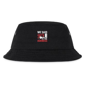 We Said Yes to The Address - Kids’ Bucket Hat - black - Front