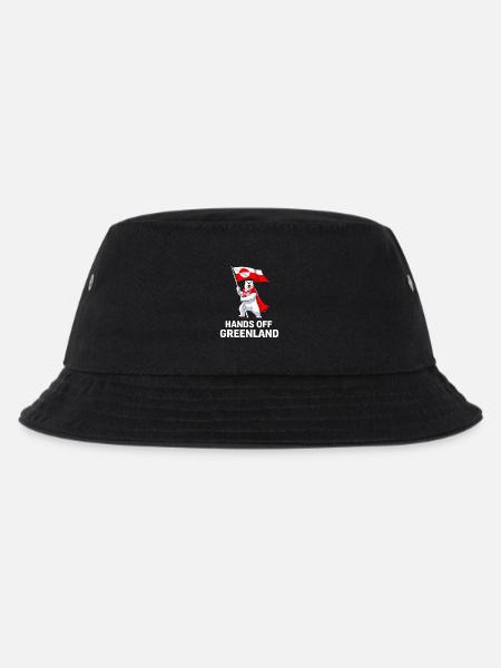 Greenland hands out of contact - Kids’ Bucket Hat - black