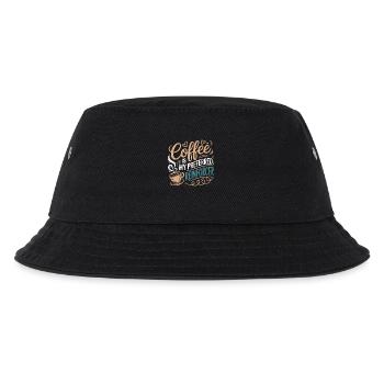 Coffee as the preferred Reinforcer - Kids’ Bucket Hat - black - Front