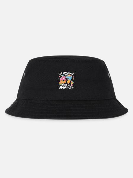 Schüler sind 67 Tage klüger Meme-Lehrer - Kinder Bucket Hat - Schwarz