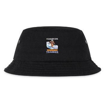 Snowboarder NUMMER EINS SNOWBOARD TRAINER Lustig - Kinder Bucket Hat - Schwarz - Vorne