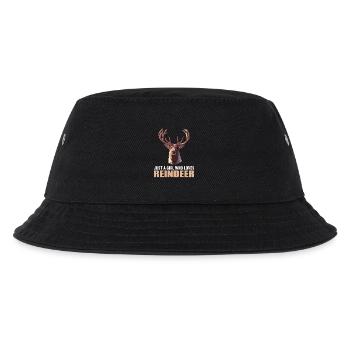 Reindeer Reindeer - Kids’ Bucket Hat - black - Front