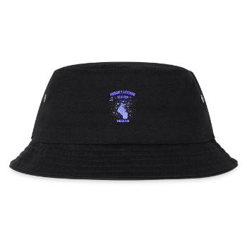 Probably Listening To K-Pop Vibes Korean Music - Kids’ Bucket Hat - black - Front