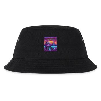 Paris Cyber Gamer - Kinder Bucket Hat - Schwarz - Vorne