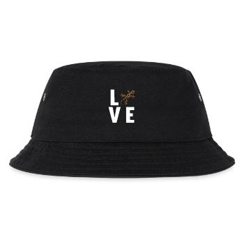 Feuersalamander Salamander - Kinder Bucket Hat - Schwarz - Vorne