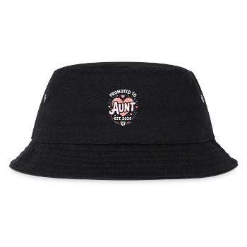 Tante 2026 Tante 2026 Befördert zu Tante 2026 - Kinder Bucket Hat - Schwarz - Vorne