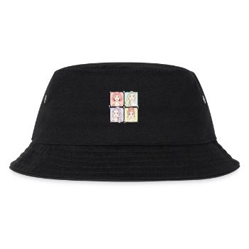 Kpop Korean Pop Cute Anime Korea Girl Music Love - Kids’ Bucket Hat - black - Front