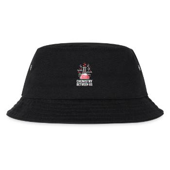 Chemie zwischen uns Naturwissenschaftslehrer Schülerliebe - Kinder Bucket Hat - Schwarz - Vorne