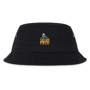 Fahradfahrer Spruch Radsport Fahrrad Radeln - Kinder Bucket Hat - Schwarz - Vorne