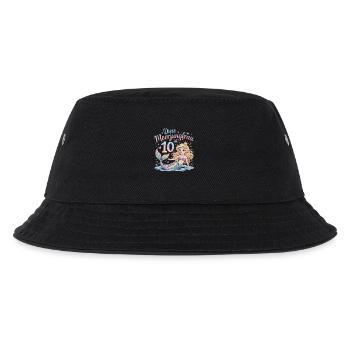 Diese Meerjungfrau Ist 10 Mädchen 10. Geburtstag - Kinder Bucket Hat - Schwarz - Vorne