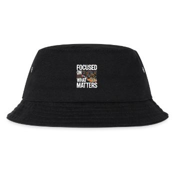 New Years Resolution Motivational Quotes - Kids’ Bucket Hat - black - Front
