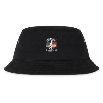 Senior Rabatt Lustiger Ruhestand - Kinder Bucket Hat - Schwarz - Vorne