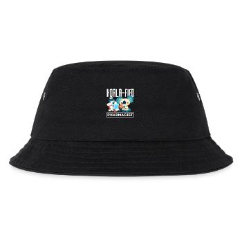 Koala-apotheker Pharmazietechniker - Kinder Bucket Hat - Schwarz - Vorne
