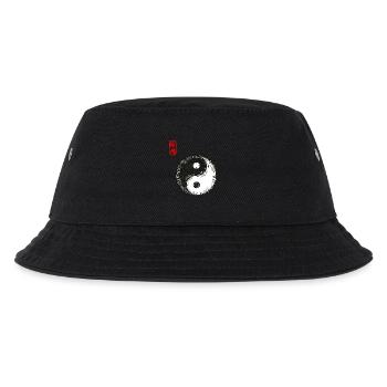 Yin and Yang - Kids’ Bucket Hat - black - Front