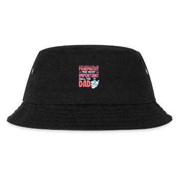 Apotheker Vater Pharmazietechniker Vater Techniker - Kinder Bucket Hat - Schwarz - Vorne