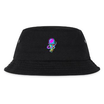 Eiscreme - Kinder Bucket Hat - Schwarz - Vorne