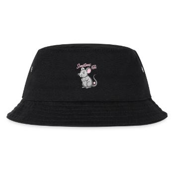 Sometimes I just be fartin' - Maus Furzen Furz  - Kinder Bucket Hat - Schwarz - Vorne