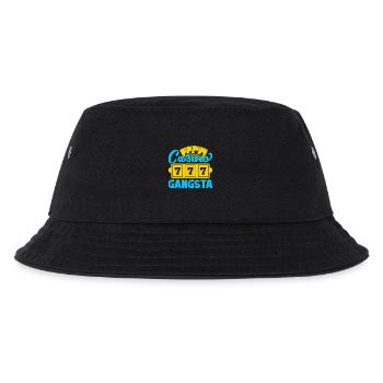Gambling Fan Casino Gangsta Casino - Kids’ Bucket Hat - black - Front
