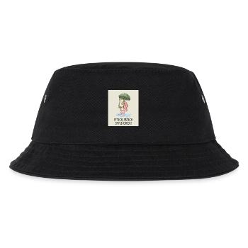 Cool frog in style check - Kids’ Bucket Hat - black - Front