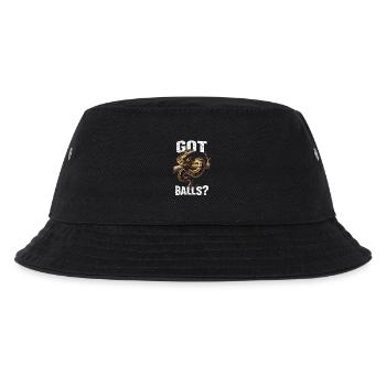 King Python Snakes Lover Terrarium Python - Kids’ Bucket Hat - black - Front
