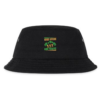 Girl Scout Leader Hike Guide & Thrive Scout - Kinder Bucket Hat - Schwarz - Vorne