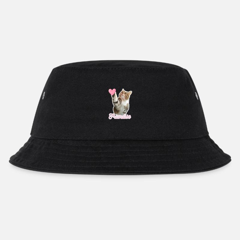 Missty Check Treat - Kinder Bucket Hat - Schwarz