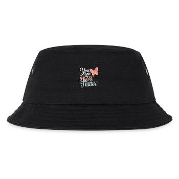 You Make My Heart Flutter Romantic - Kids’ Bucket Hat - black - Front