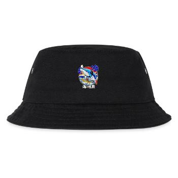Sushi Baleine Art japonais Big Wave Fuji - Bob Enfant - noir - Devant