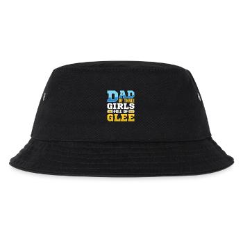Père, père de trois filles et filles - Bob Enfant - noir - Devant