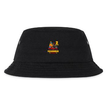 Fire brigade in action 2 years - Kids’ Bucket Hat - black - Front